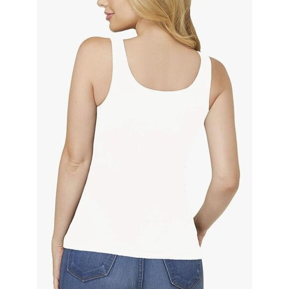 Alessandra B Women's Bra TOP, White, M - Picture 2 of 3